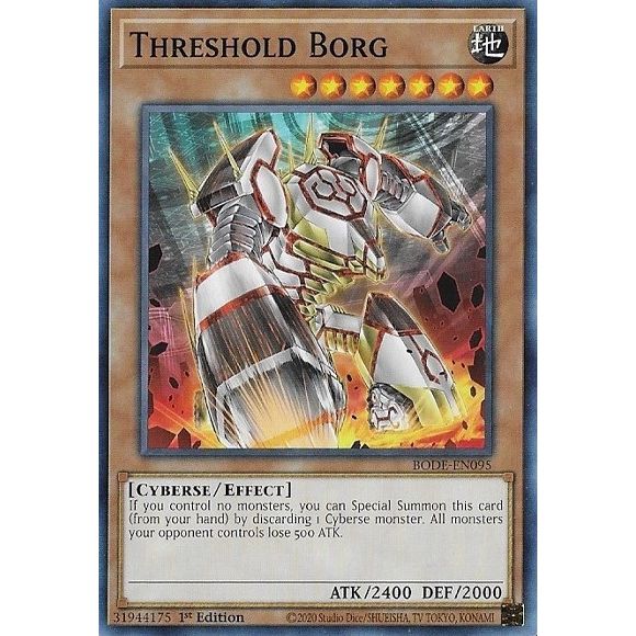 Image for Threshold Borg (BODE-EN095) (BODE) - YuGiOh