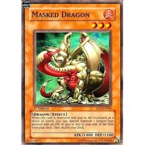 Image for Masked Dragon (SD1-EN009) (SD1) - YuGiOh