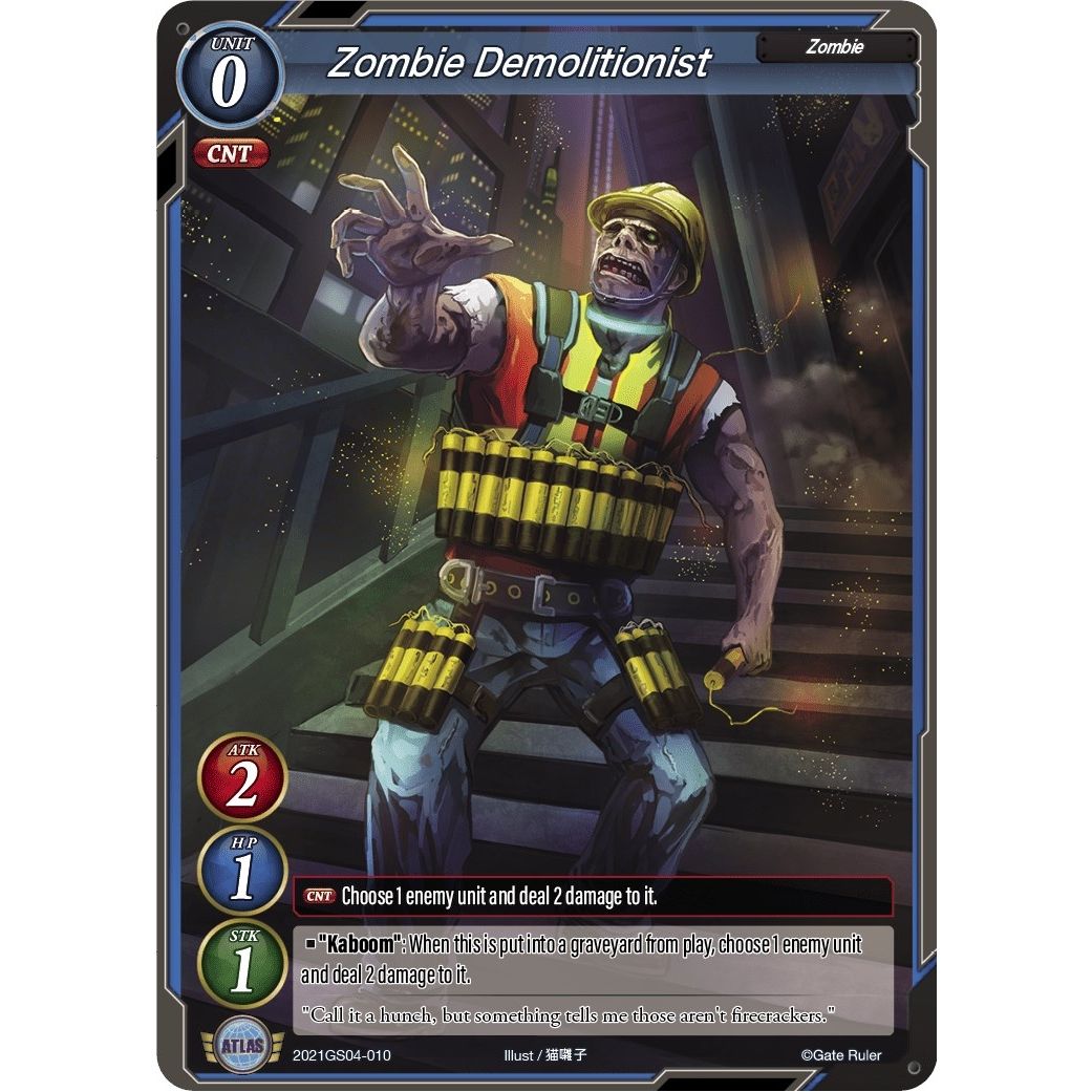 Image for Zombie Demolitionist (2021GS04-010) (S03) - Gate Ruler