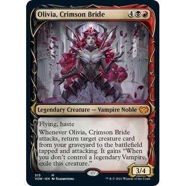 Image for Olivia, Crimson Bride (Showcase) (315) (VOW) - Magic: The Gathering