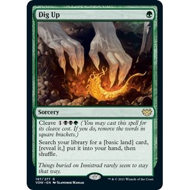 Image for Dig Up (197) (VOW) - Magic: The Gathering