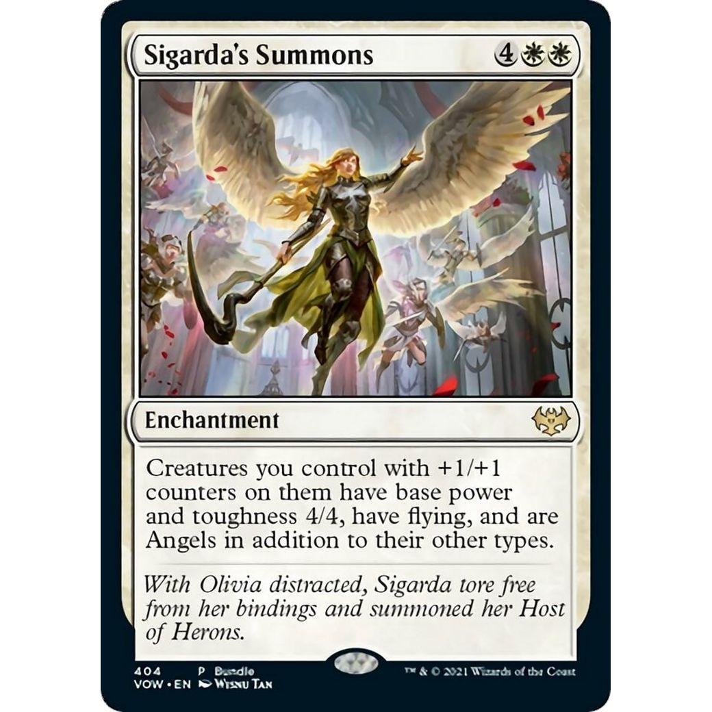 Image for Sigarda's Summons (VOW Bundle) (404) (UMP) - Magic: The Gathering