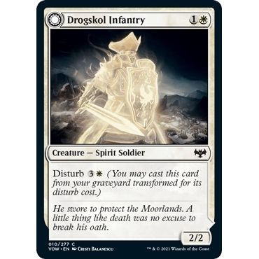 Image for Drogskol Infantry (10) (VOW) - Magic: The Gathering