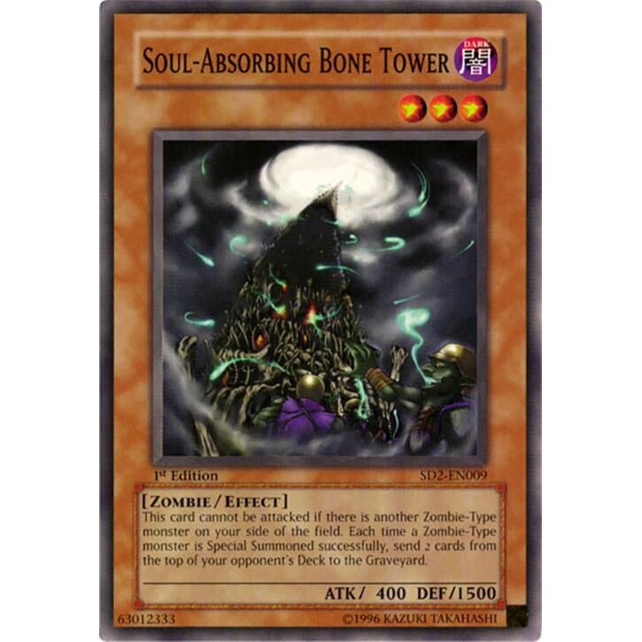 Image for Soul-Absorbing Bone Tower (SD2-EN009) (SD2) - YuGiOh