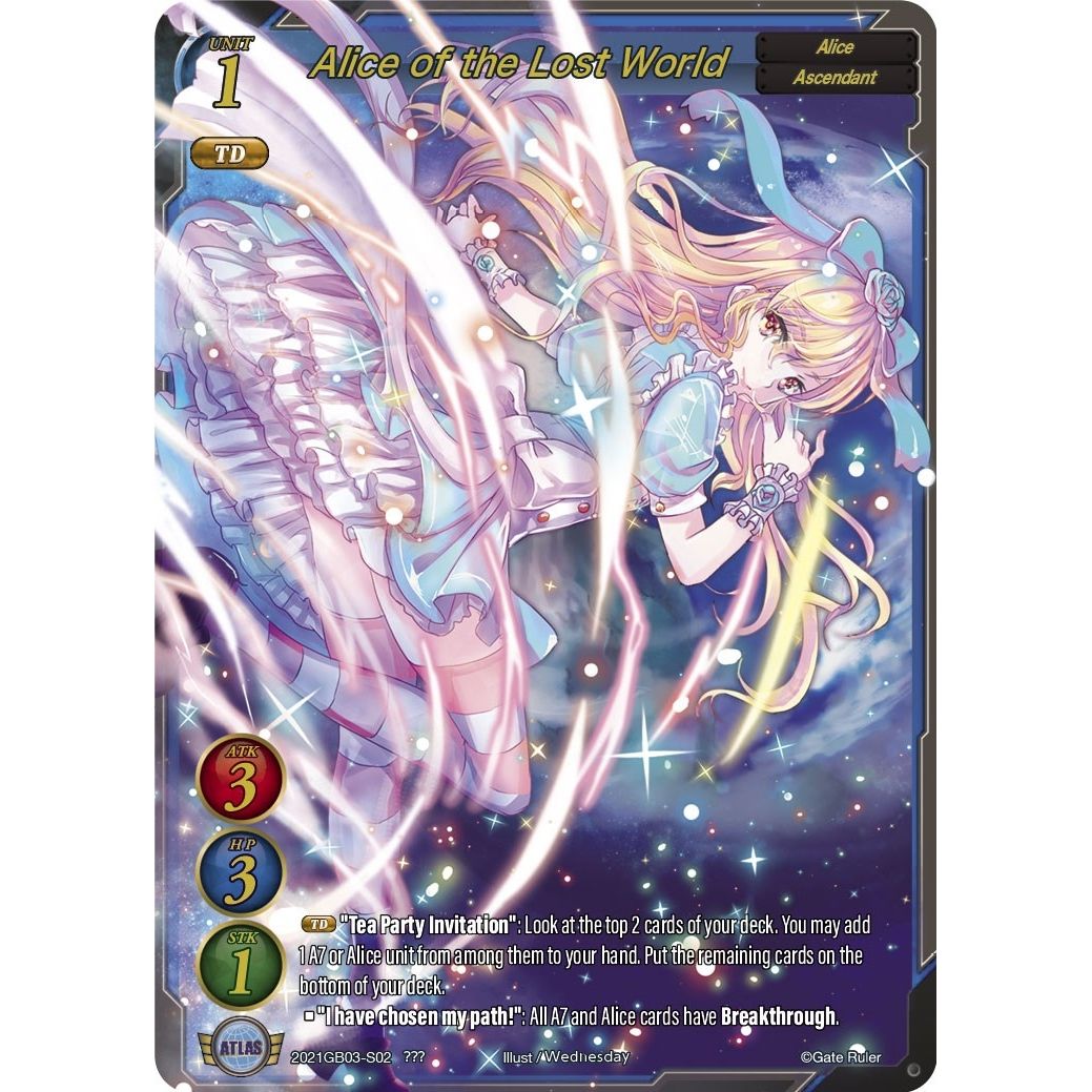 Image for Alice of the Lost World (Secret) (2021GB03-S02) (GB03) - Gate Ruler