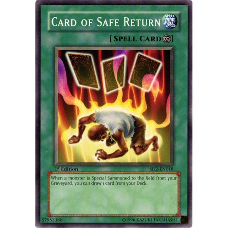 Image for Card of Safe Return (SD2-EN018) (SD2) - YuGiOh