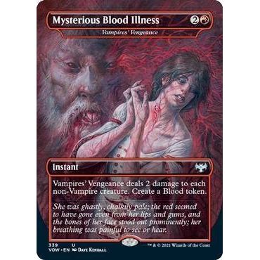 Image for Mysterious Blood Illness - Vampires' Vengeance (339) (VOW) - Magic: The Gathering