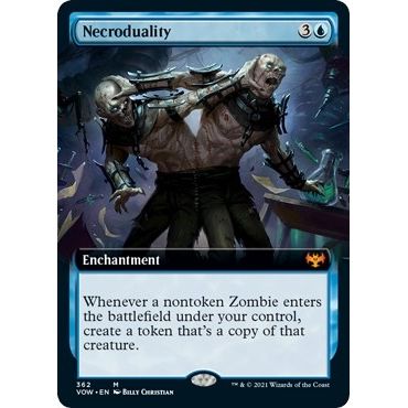 Image for Necroduality (Extended Art) (362) (VOW) - Magic: The Gathering
