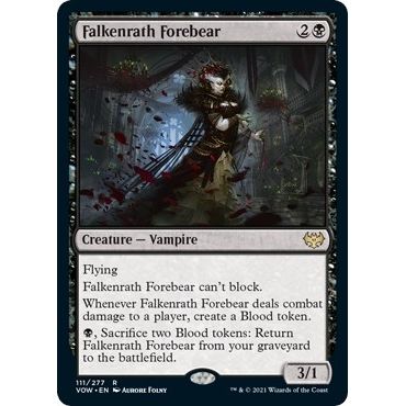 Image for Falkenrath Forebear (111) (VOW) - Magic: The Gathering