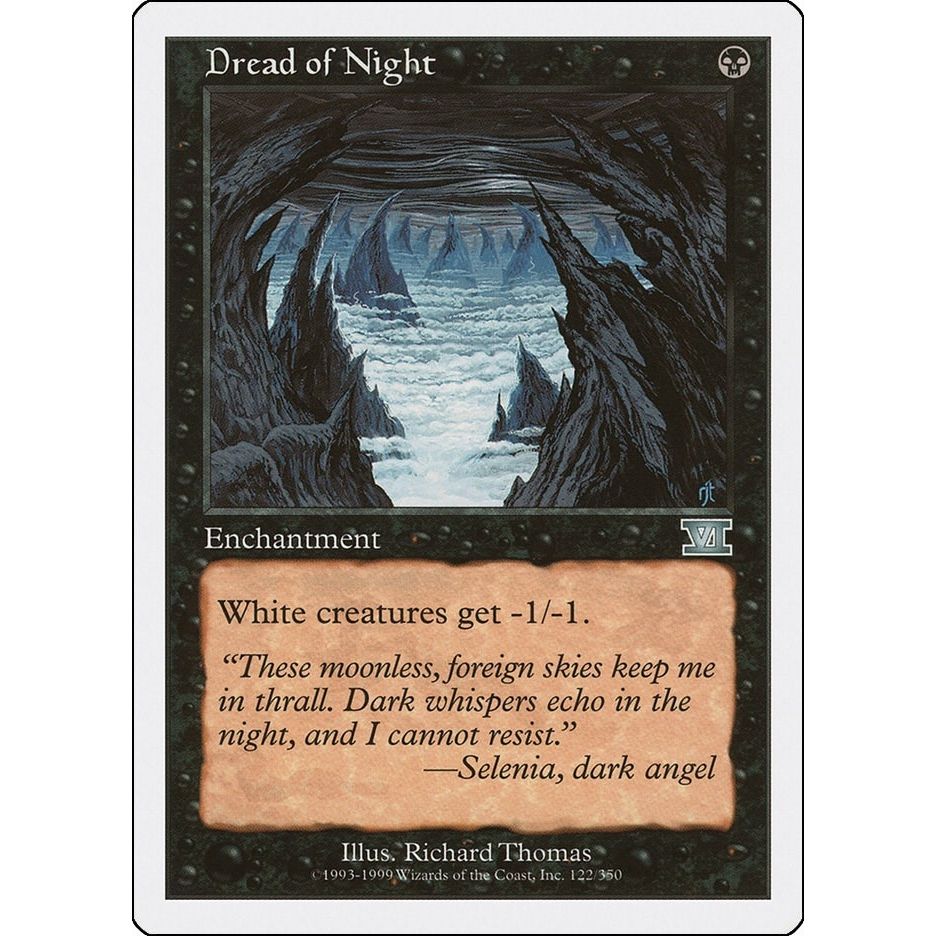 Image for Dread of Night (122) (6ED) - Magic: The Gathering
