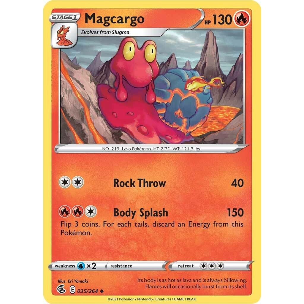 Image for Magcargo (035/264) (SWSH08) - Pokemon