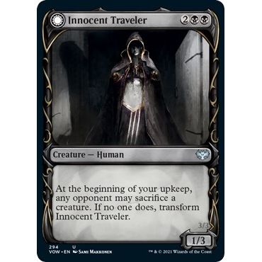Image for Innocent Traveler (Showcase) (294) (VOW) - Magic: The Gathering