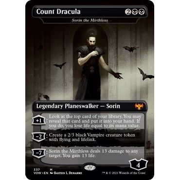 Image for Count Dracula - Sorin the Mirthless (337) (VOW) - Magic: The Gathering