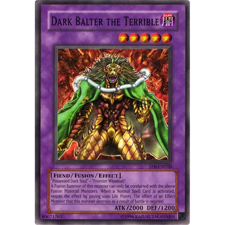 Image for Dark Balter the Terrible (TP6-EN010) (TP6) - YuGiOh