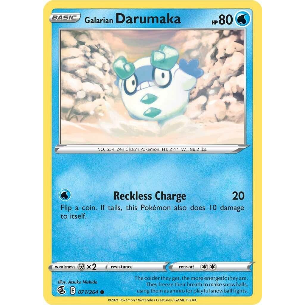 Image for Galarian Darumaka (071/264) (SWSH08) - Pokemon