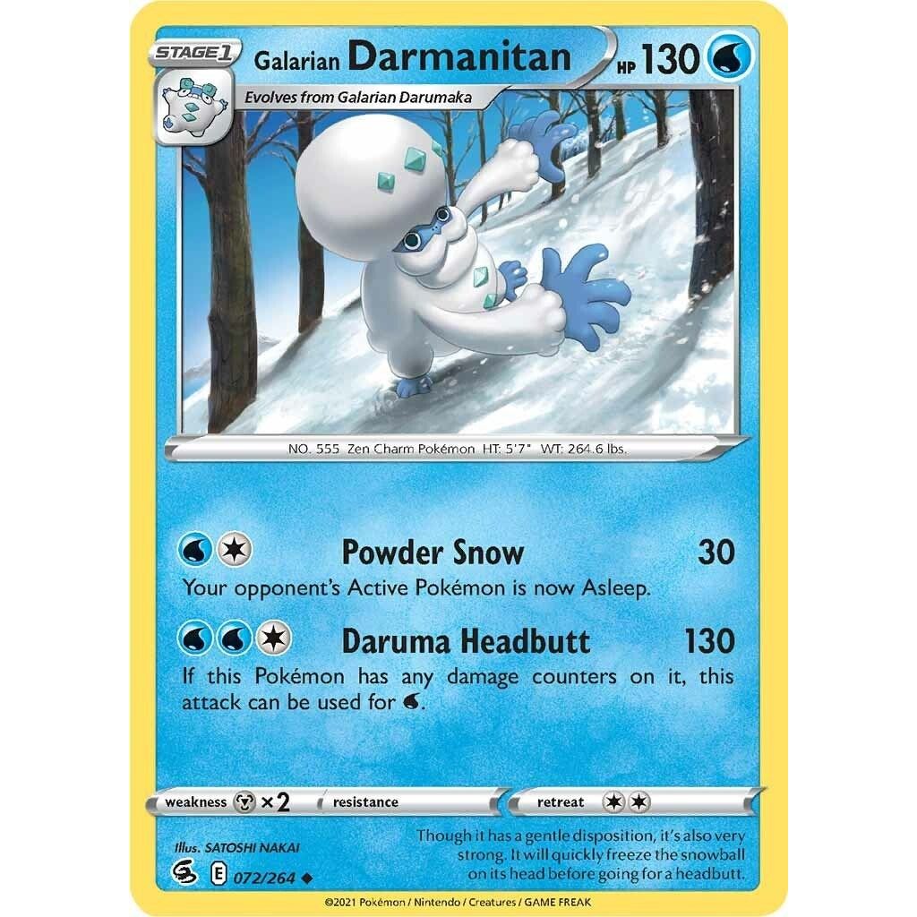 Image for Galarian Darmanitan (072/264) (SWSH08) - Pokemon