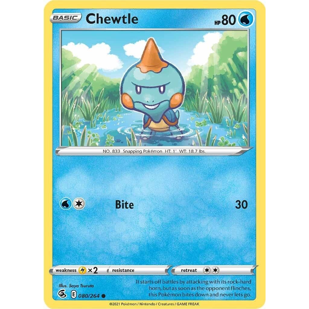 Image for Chewtle (080/264) (SWSH08) - Pokemon