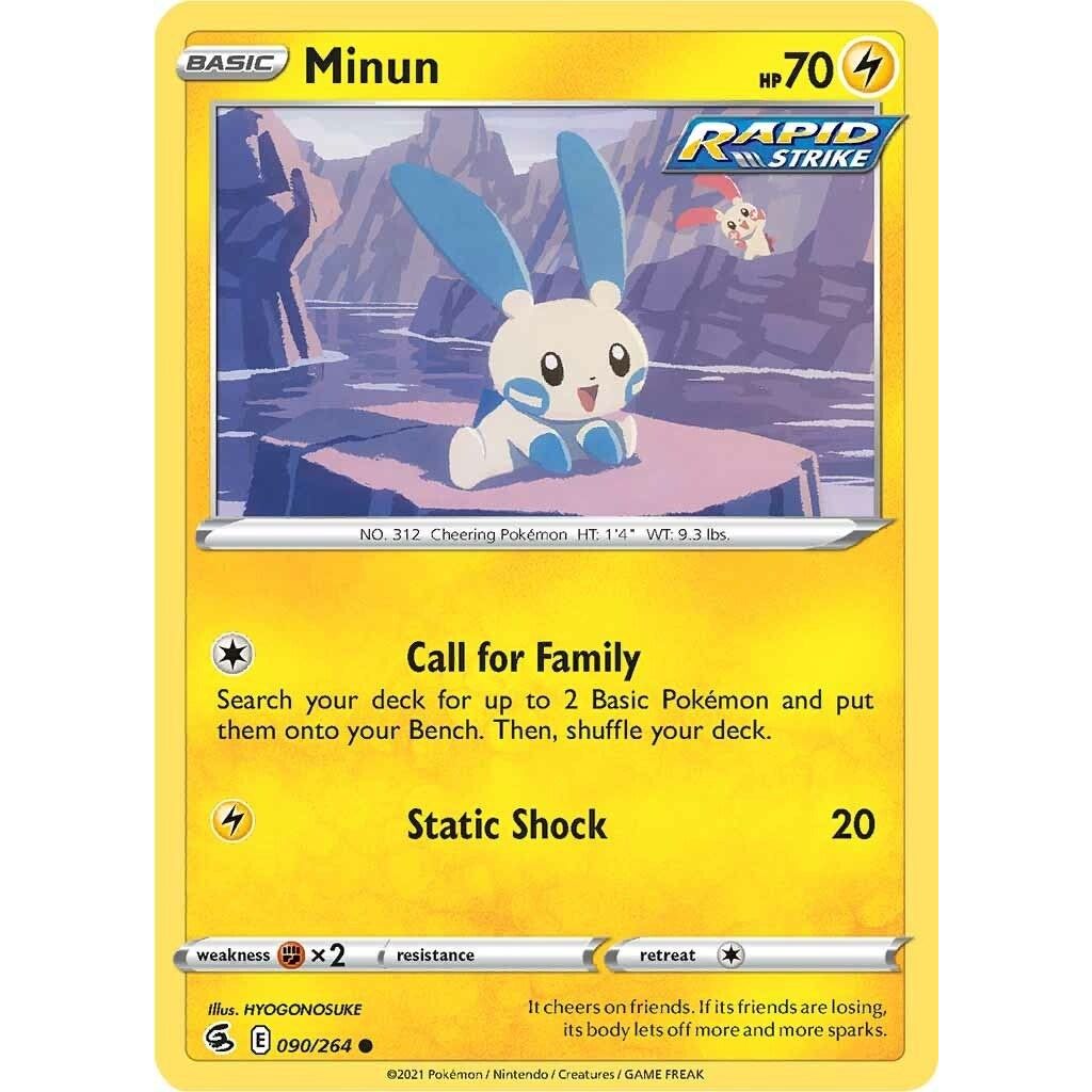 Image for Minun (090/264) (SWSH08) - Pokemon
