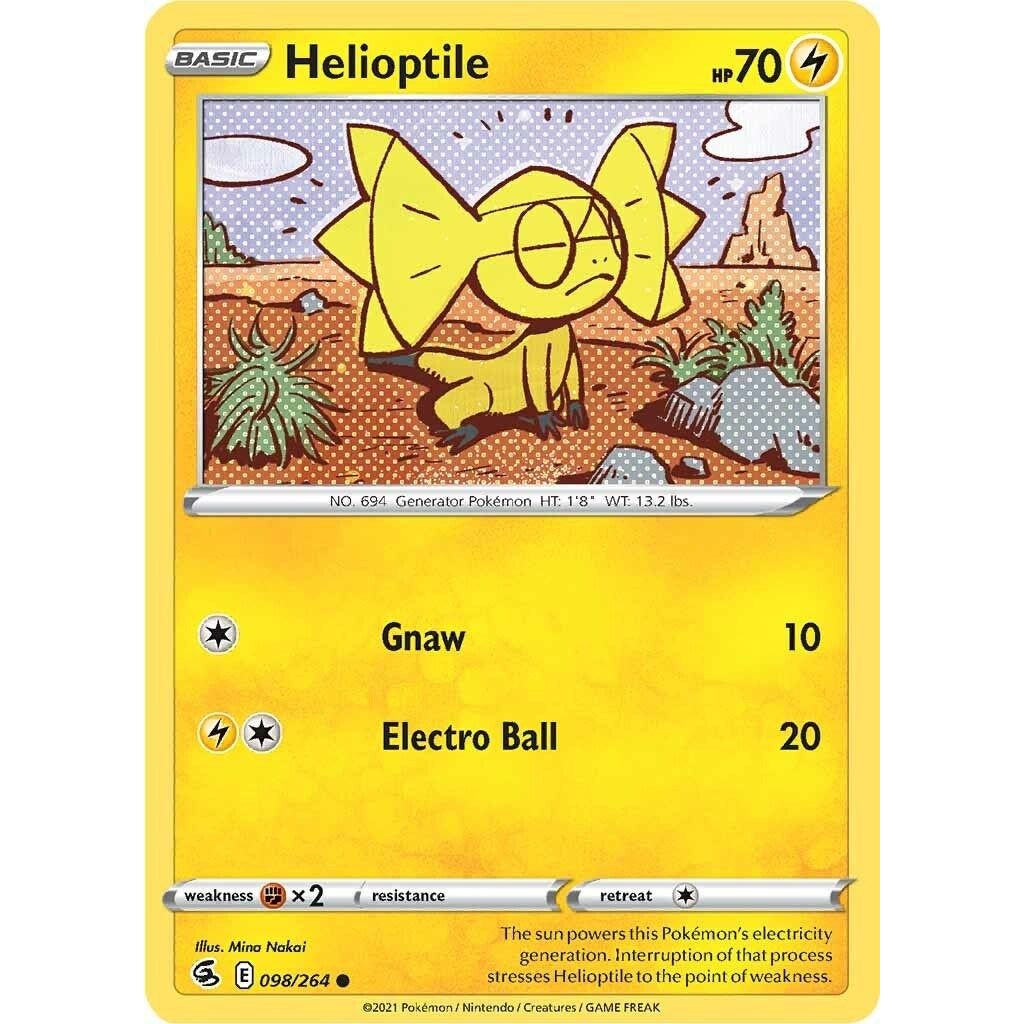 Image for Helioptile (098/264) (SWSH08) - Pokemon