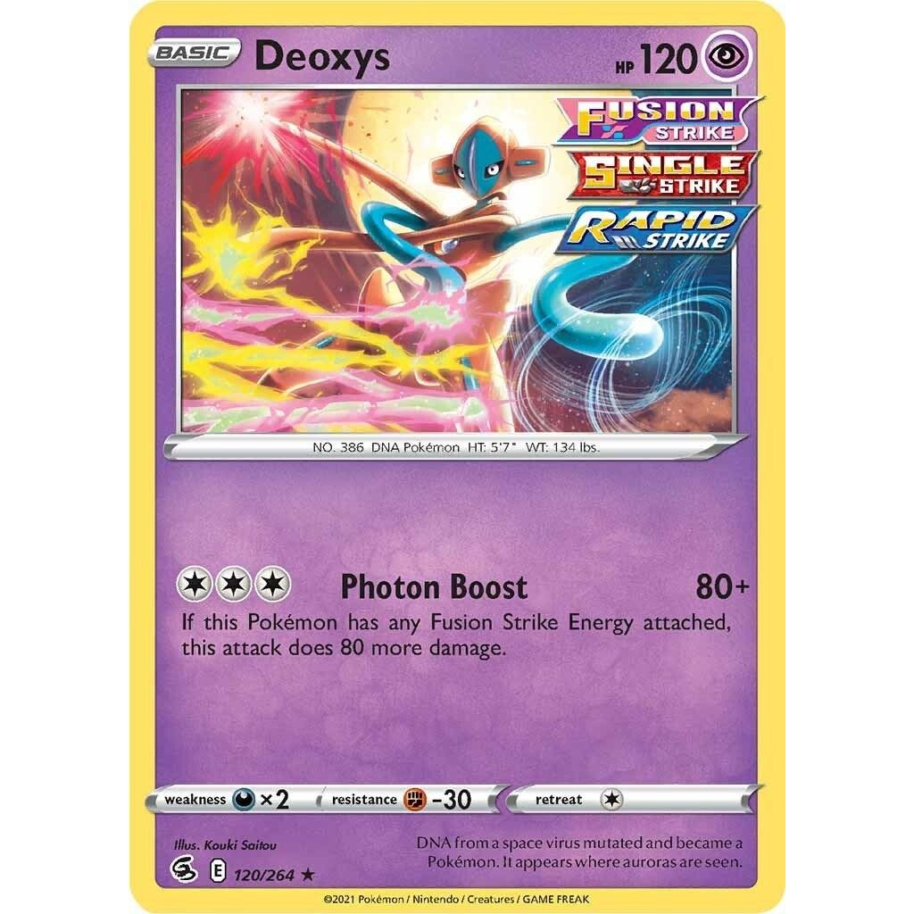 Image for Deoxys (120/264) (SWSH08) - Pokemon