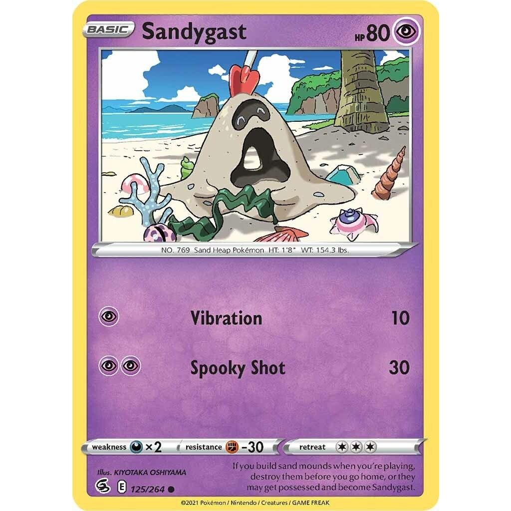Image for Sandygast (125/264) (SWSH08) - Pokemon