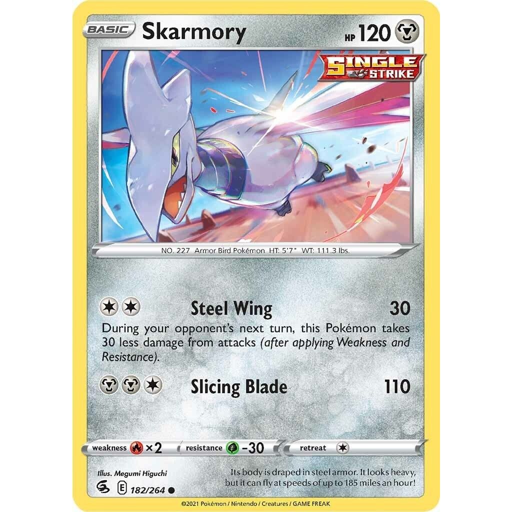 Image for Skarmory (182/264) (SWSH08) - Pokemon