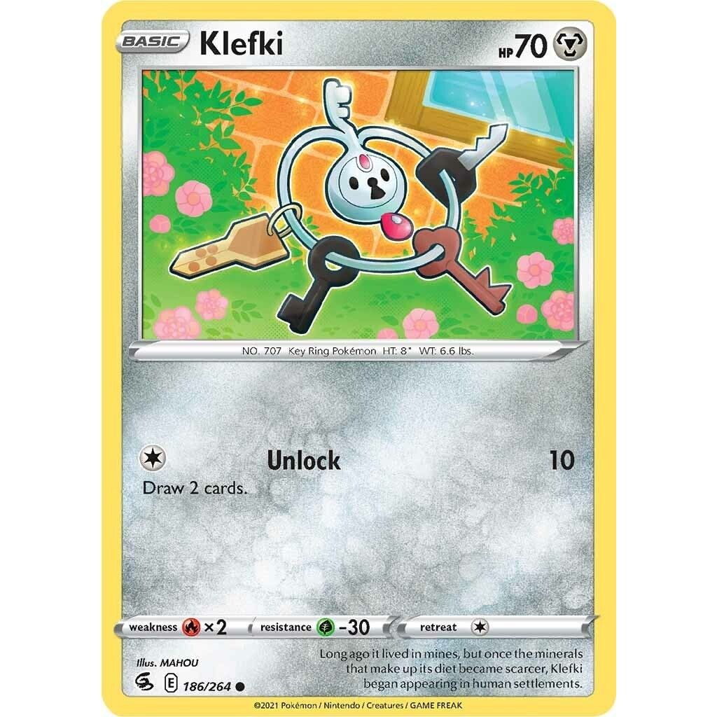 Image for Klefki (186/264) (SWSH08) - Pokemon