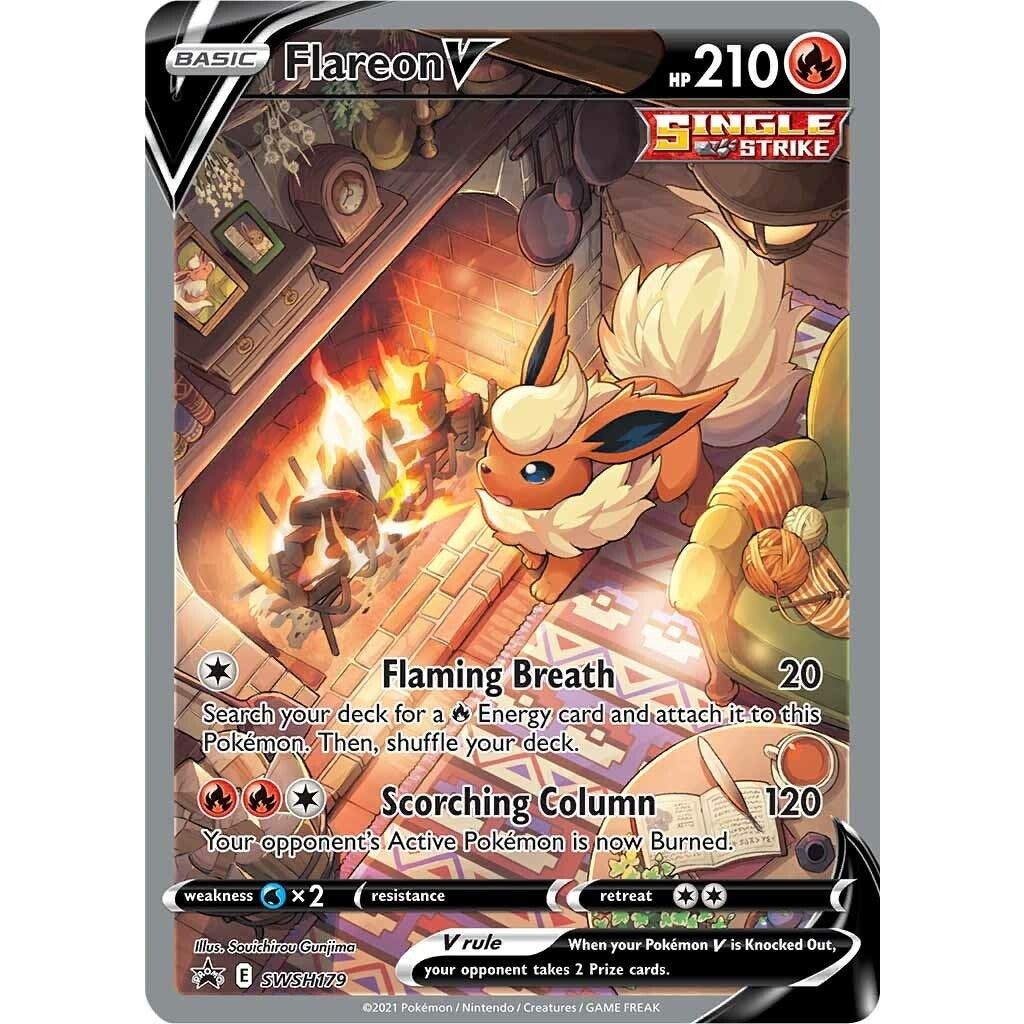 Image for Flareon V - SWSH179 (SWSH179) (SWSD) - Pokemon