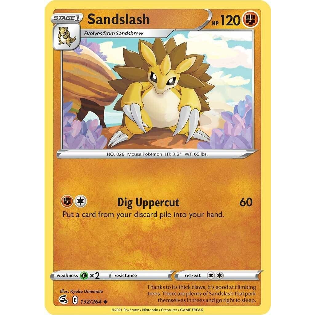 Image for Sandslash (132/264) (SWSH08) - Pokemon