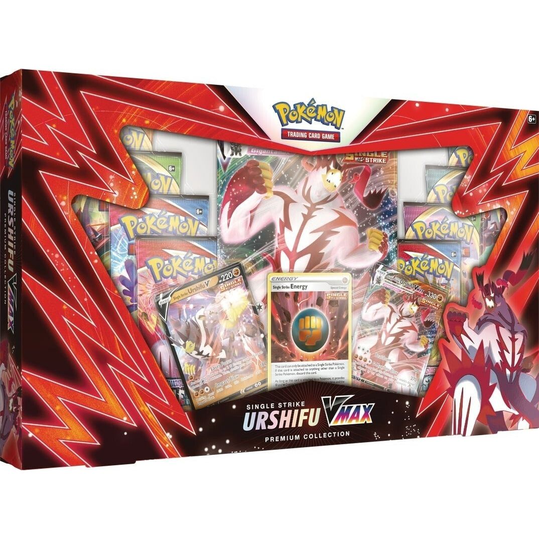 Image for Single Strike Urshifu VMAX Premium Collection - Pokemon