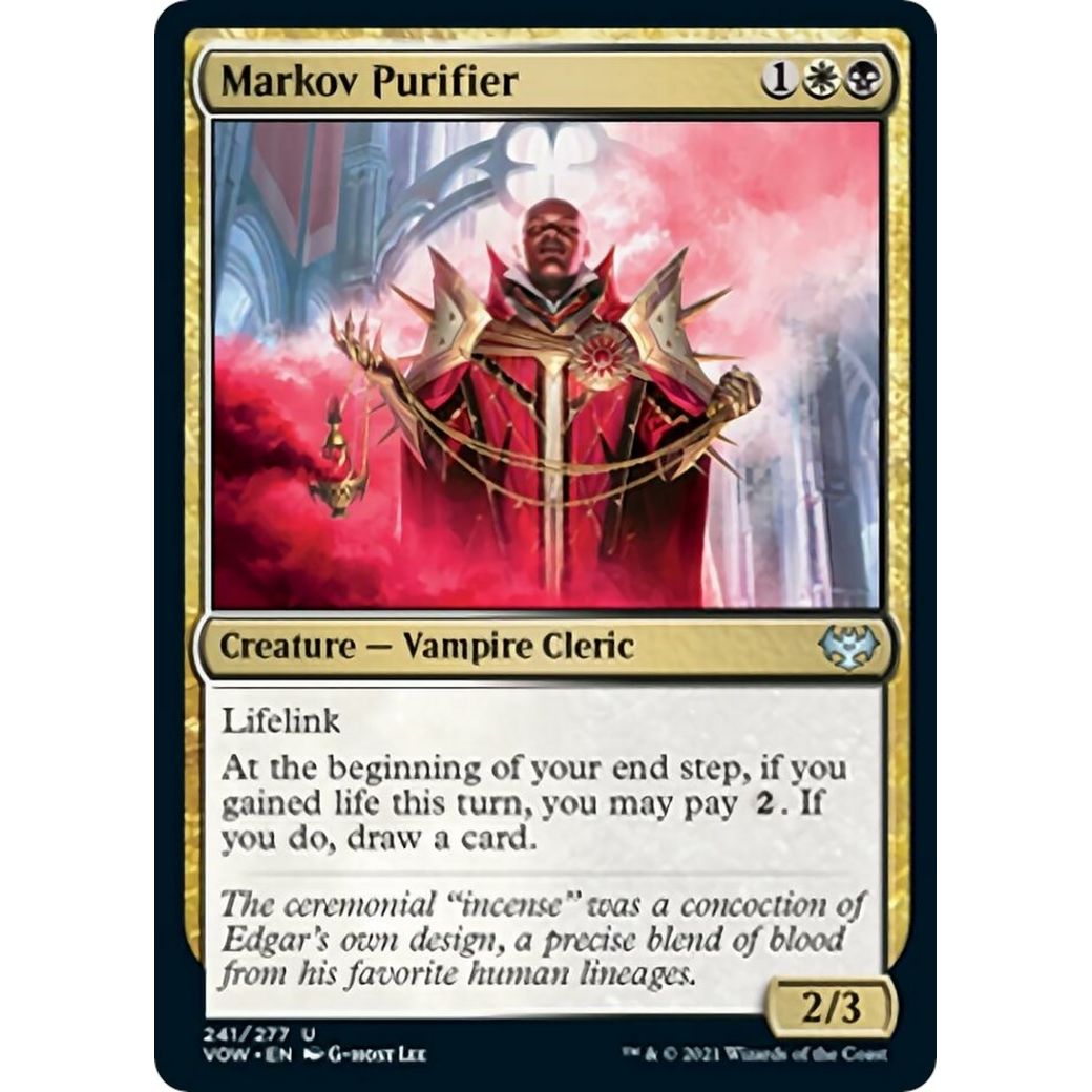 Image for Markov Purifier (241) (VOW) - Magic: The Gathering