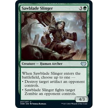 Image for Sawblade Slinger (217) (VOW) - Magic: The Gathering