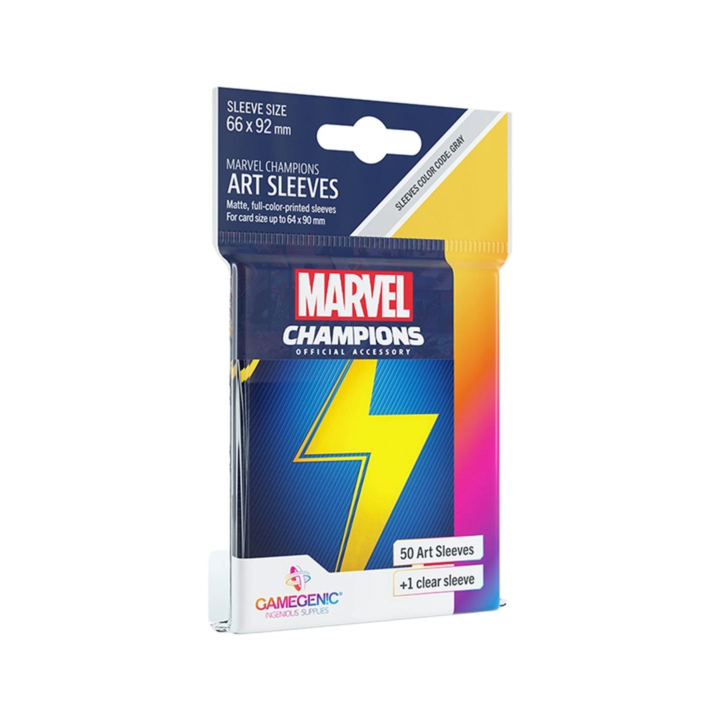 Image for Marvel Champions - Ms. Marvel Card Sleeves (50ct.) - Card Sleeves