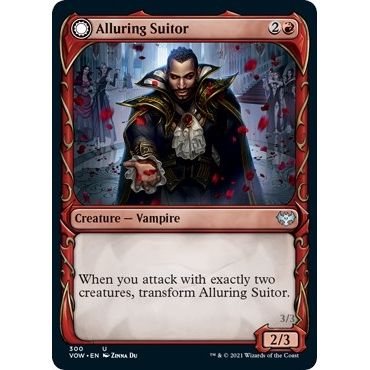 Image for Alluring Suitor (Showcase) (300) (VOW) - Magic: The Gathering