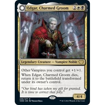 Image for Edgar, Charmed Groom (236) (VOW) - Magic: The Gathering