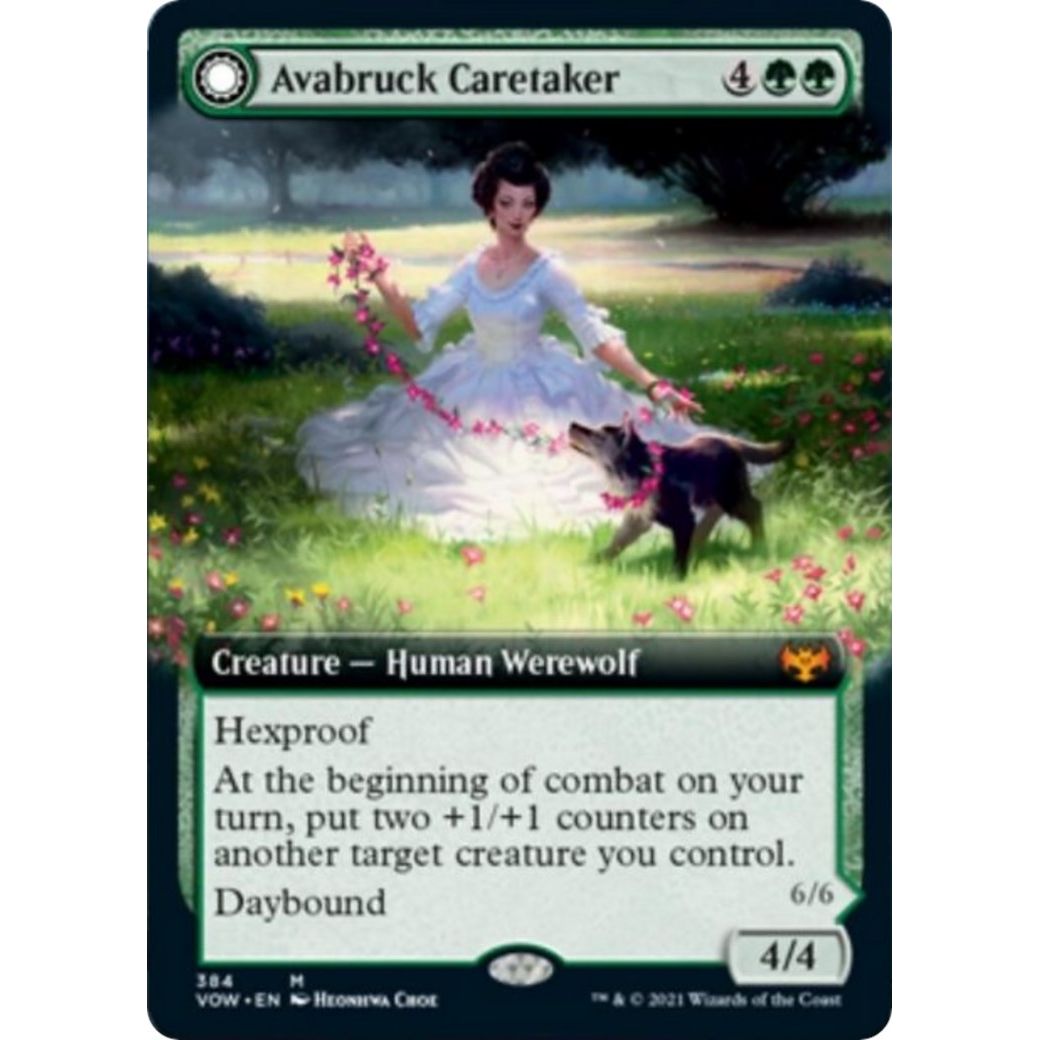 Image for Avabruck Caretaker (Extended Art) (384) (VOW) - Magic: The Gathering