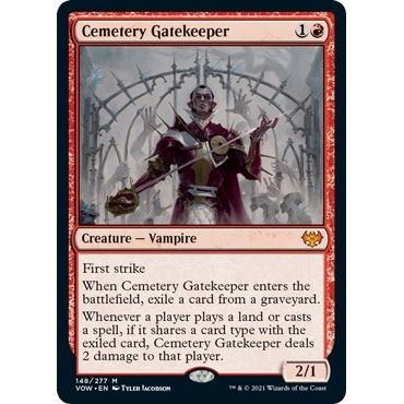 Image for Cemetery Gatekeeper (148) (VOW) - Magic: The Gathering