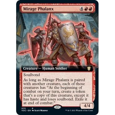 Image for Mirage Phalanx (Extended Art) (73) (VOC) - Magic: The Gathering