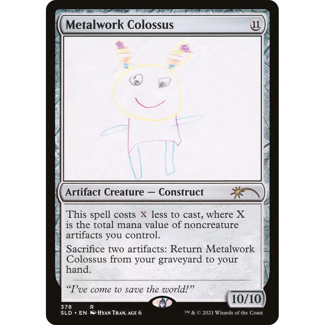 Image for Metalwork Colossus (378) (378) (SLD) - Magic: The Gathering