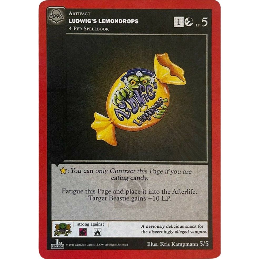 Image for Ludwig's Lemondrops (First Edition) (5/5) (HOLIP) - MetaZoo