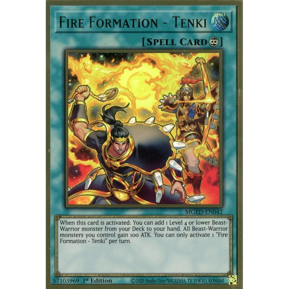 Image for Fire Formation - Tenki (MGED-EN042) (MGED) - YuGiOh