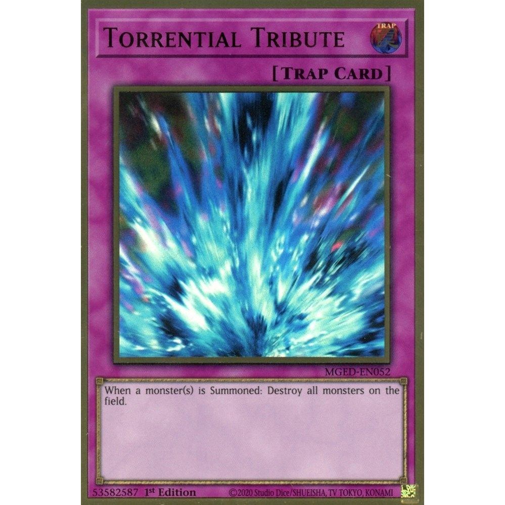 Image for Torrential Tribute (MGED-EN052) (MGED) - YuGiOh