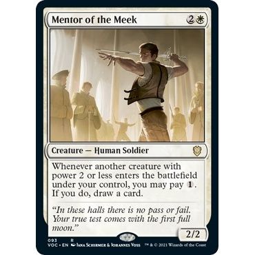 Image for Mentor of the Meek (93) (VOC) - Magic: The Gathering