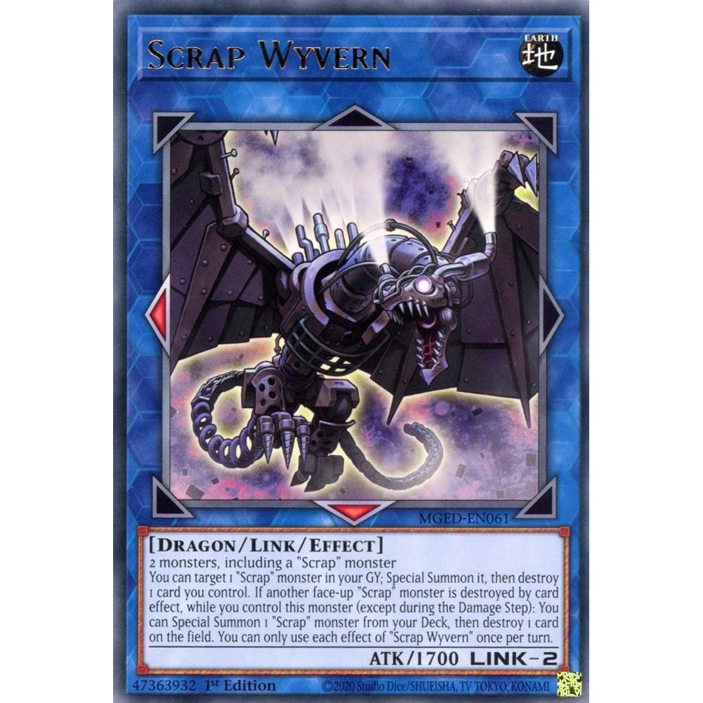 Image for Scrap Wyvern (MGED-EN061) (MGED) - YuGiOh
