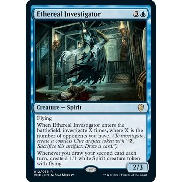 Image for Ethereal Investigator (12) (VOC) - Magic: The Gathering