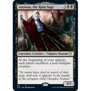 Image for Anowon, the Ruin Sage (118) (VOC) - Magic: The Gathering