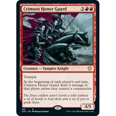 Image for Crimson Honor Guard (145) (VOC) - Magic: The Gathering