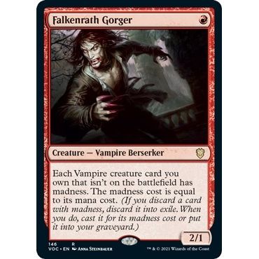 Image for Falkenrath Gorger (146) (VOC) - Magic: The Gathering