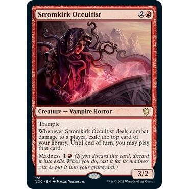 Image for Stromkirk Occultist (151) (VOC) - Magic: The Gathering
