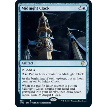 Image for Midnight Clock (108) (VOC) - Magic: The Gathering